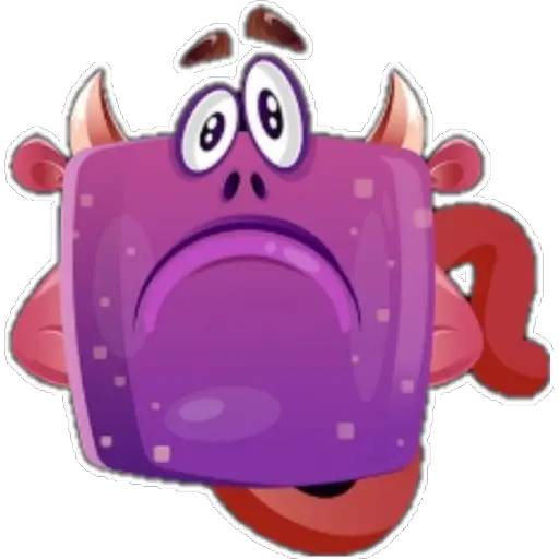 Набор стикеров 💜❤️😈ONIO😈❤️💜 для WhatsApp 24