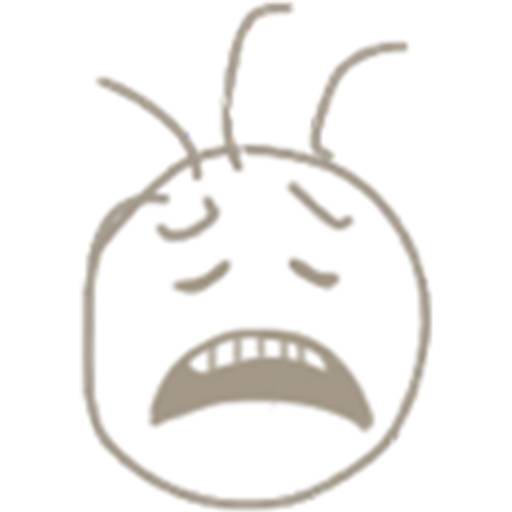 Набор стикеров 三毛 - pack2 для WhatsApp 10