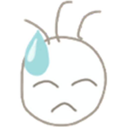 Набор стикеров 三毛 - pack2 для WhatsApp 19