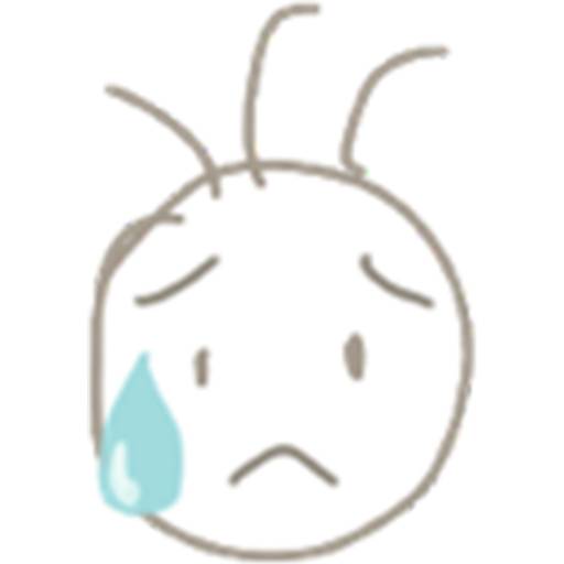 Набор стикеров 三毛 - pack2 для WhatsApp 21