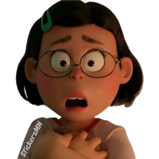 Набор стикеров Pixar Turning Red 🐾❤ для WhatsApp 22