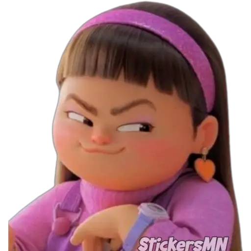 Набор стикеров Pixar Turning Red 🐾❤ для WhatsApp 28