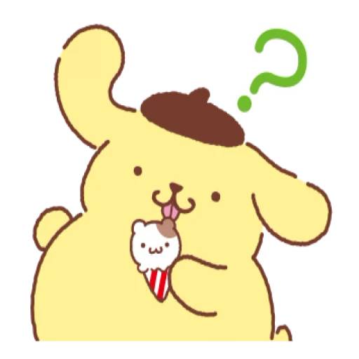 Набор стикеров pompompurin для WhatsApp 11