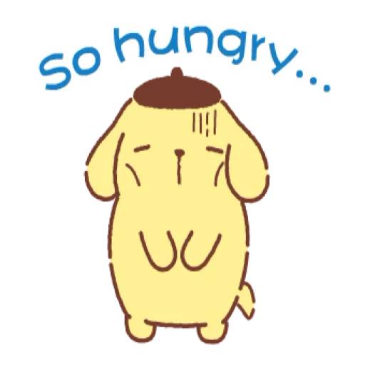 Набор стикеров pompompurin для WhatsApp 14