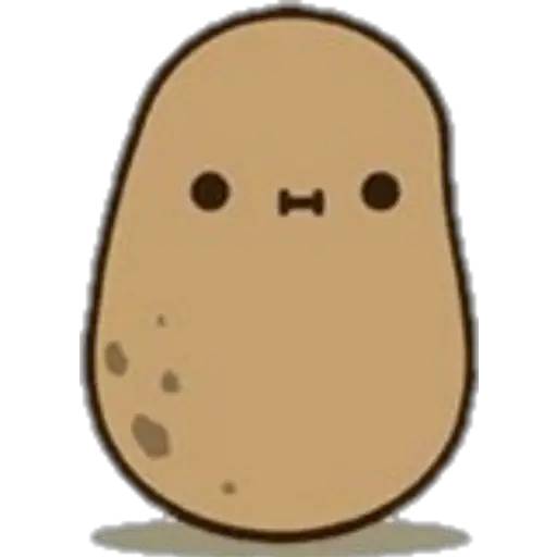 Набор стикеров Potato для WhatsApp 15