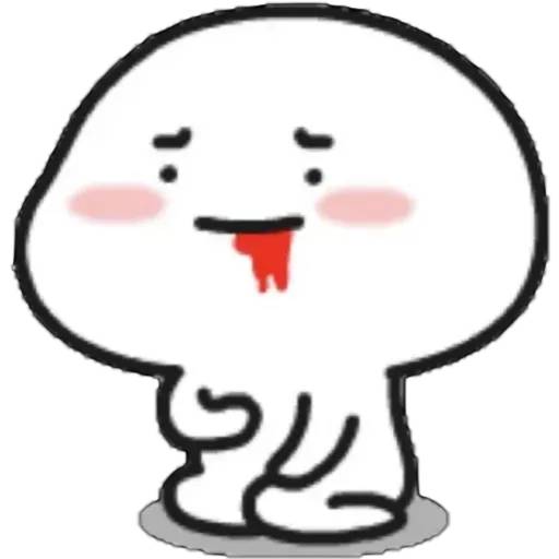 Набор стикеров PUNY BEAN 2 для WhatsApp 13