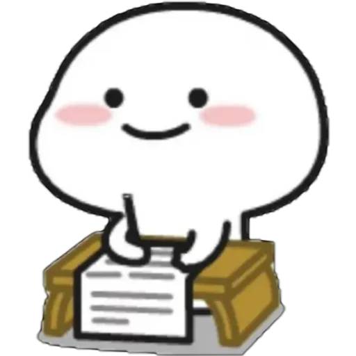 Набор стикеров PUNY BEAN 2 для WhatsApp 16