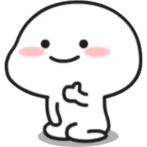 Набор стикеров Quby (乖巧宝宝) -1 для WhatsApp 1