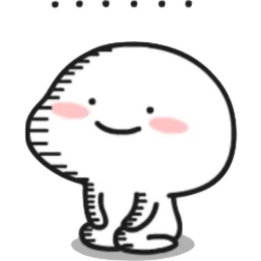 Набор стикеров Quby (乖巧宝宝) -1 для WhatsApp 11