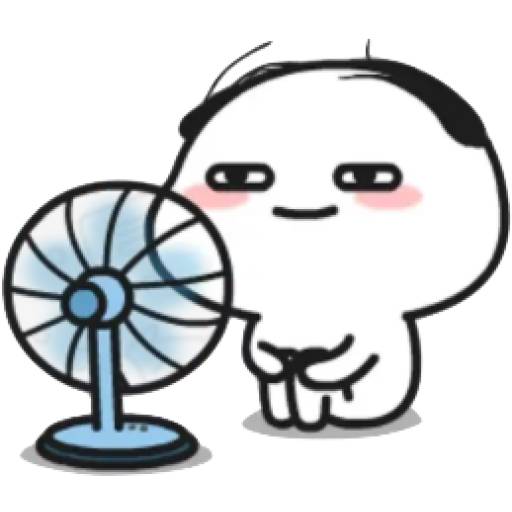 Набор стикеров Quby (乖巧宝宝) -1 для WhatsApp 12