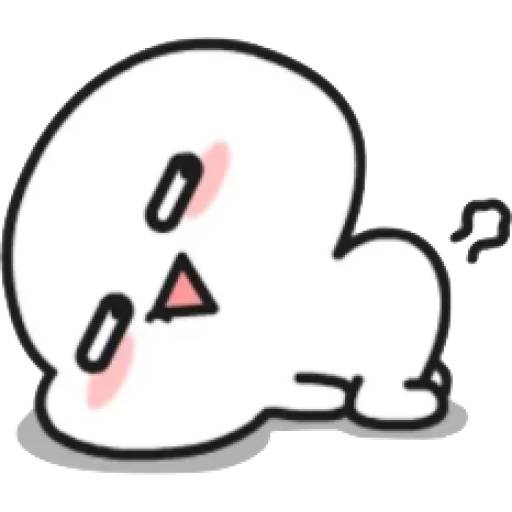 Набор стикеров Quby (乖巧宝宝) -1 для WhatsApp 13