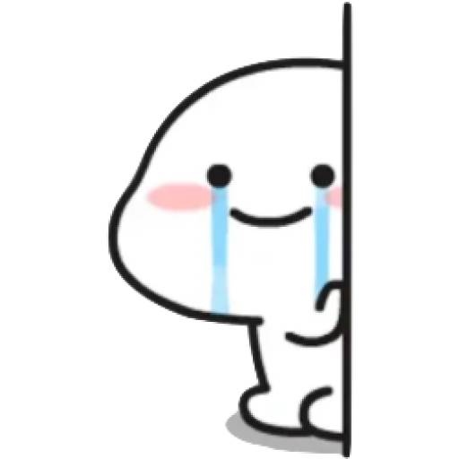 Набор стикеров Quby (乖巧宝宝) -1 для WhatsApp 15