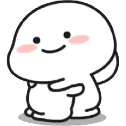 Набор стикеров Quby (乖巧宝宝) -1 для WhatsApp 17