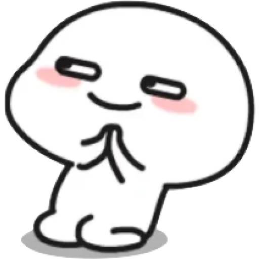 Набор стикеров Quby (乖巧宝宝) -1 для WhatsApp 19