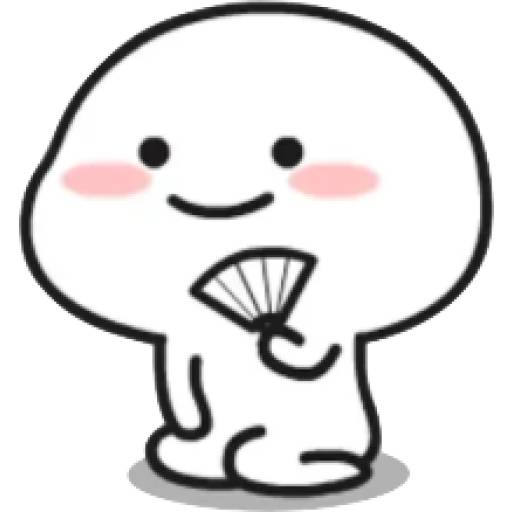 Набор стикеров Quby (乖巧宝宝) -1 для WhatsApp 2