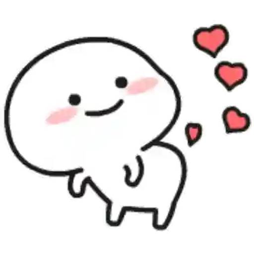 Набор стикеров Quby Animated для WhatsApp 25