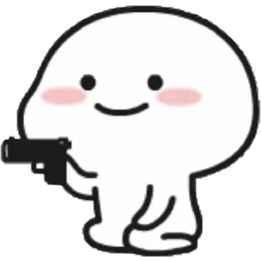 Набор стикеров Quby Pack 1 для WhatsApp 25