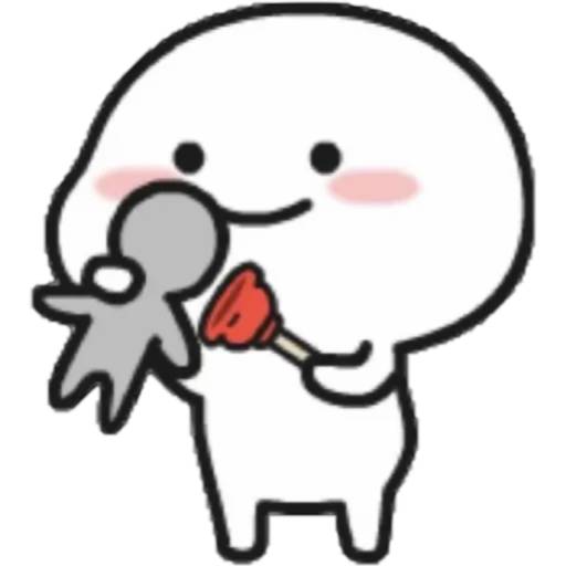 Набор стикеров Quby Pack 1 для WhatsApp 26