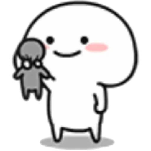 Набор стикеров Quby Pack 1 для WhatsApp 28