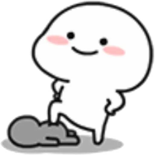 Набор стикеров Quby Pack 1 для WhatsApp 30