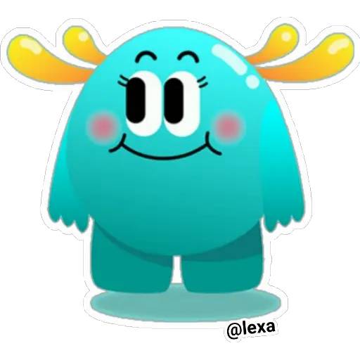 Набор стикеров 🤍💙"ALFIE sticker pack"💙🤍 для WhatsApp 1