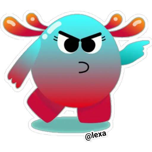 Набор стикеров 🤍💙"ALFIE sticker pack"💙🤍 для WhatsApp 15