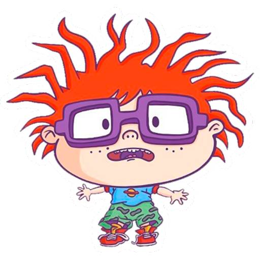 Набор стикеров Reptar & Carlitos (Rugrats) для WhatsApp 22