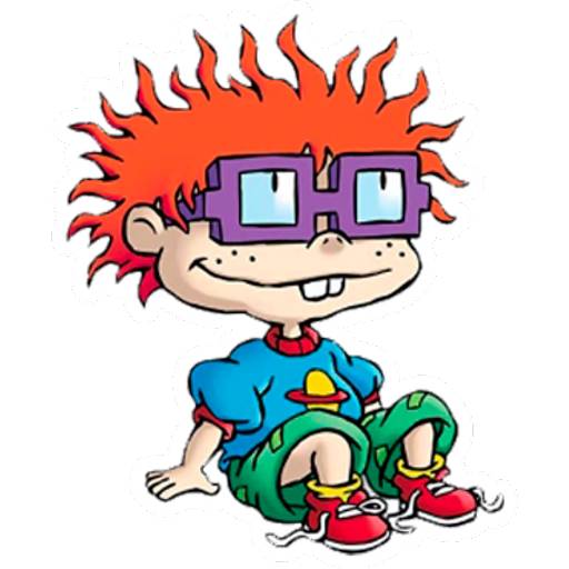 Набор стикеров Reptar & Carlitos (Rugrats) для WhatsApp 23