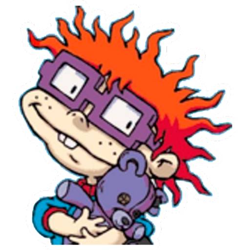 Набор стикеров Reptar & Carlitos (Rugrats) для WhatsApp 24