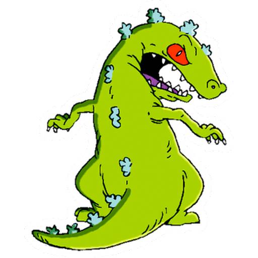 Набор стикеров Reptar & Carlitos (Rugrats) для WhatsApp 5