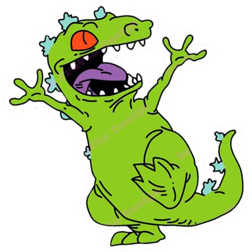 Набор стикеров Reptar & Carlitos (Rugrats) для WhatsApp 6