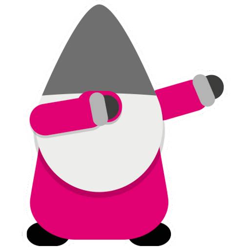 Набор стикеров SANTA loves MAGENTA для WhatsApp 1