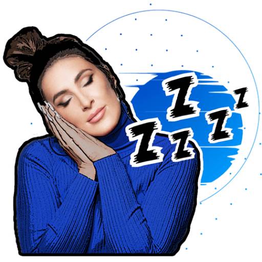 Набор стикеров Senidah #SamoUzivaj InstaGrand для WhatsApp 17