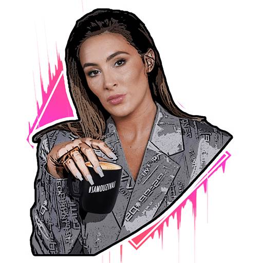 Набор стикеров Senidah #SamoUzivaj InstaGrand для WhatsApp 19