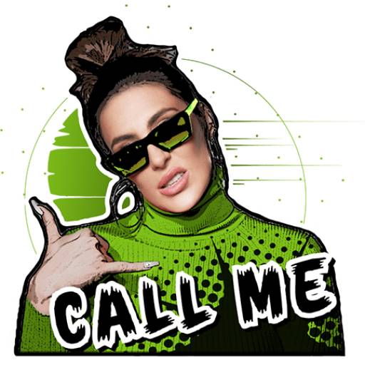 Набор стикеров Senidah #SamoUzivaj InstaGrand для WhatsApp 2