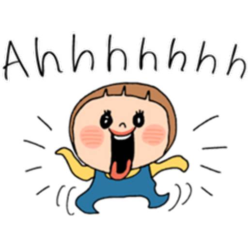 Набор стикеров SHO-CHAN 3靜P.22 для WhatsApp 14