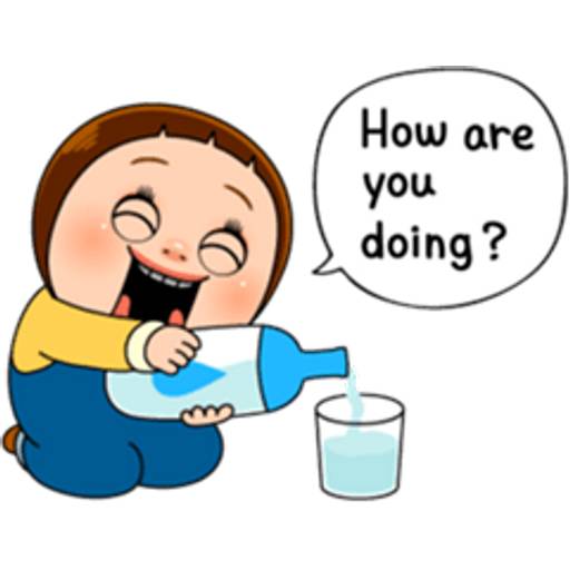 Набор стикеров SHO-CHAN 3靜P.22 для WhatsApp 19