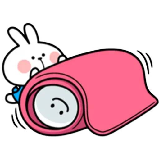 Набор стикеров Spoiled Rabbit 2 для WhatsApp 7