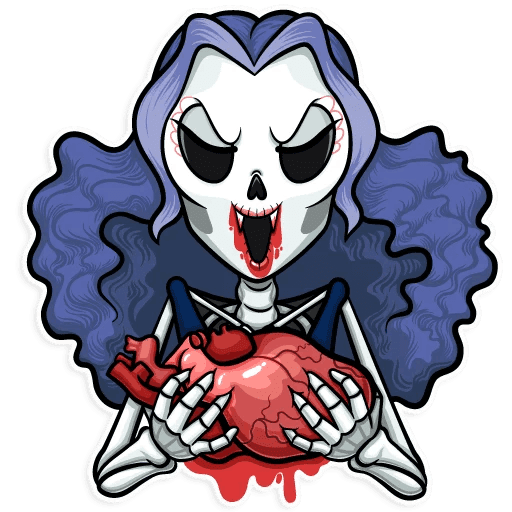 Набор стикеров Spooky для WhatsApp 10