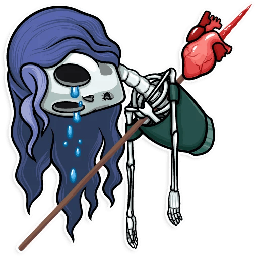 Набор стикеров Spooky для WhatsApp 15