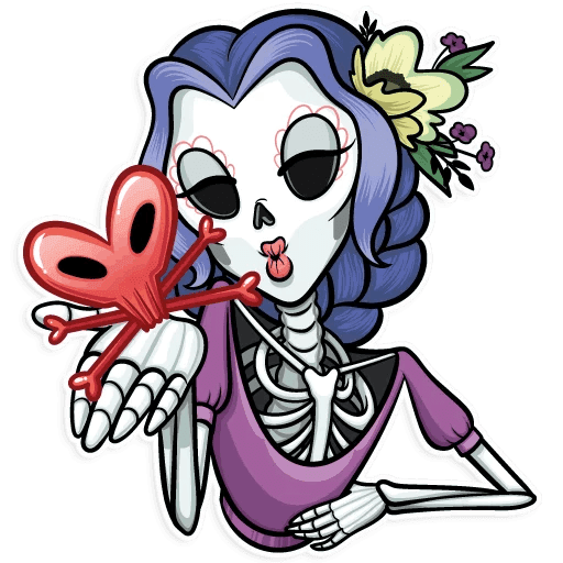 Набор стикеров Spooky для WhatsApp 2