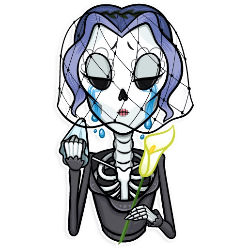 Набор стикеров Spooky для WhatsApp 4