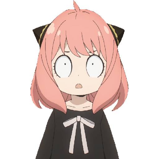 Набор стикеров Spy Family (Anya) для WhatsApp 23