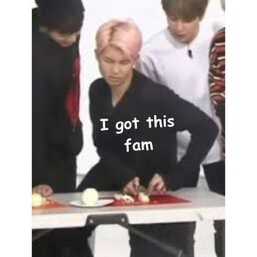 Набор стикеров Stickers of BTS для WhatsApp 24