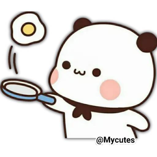 Набор стикеров 🐼Sugar and Brownie 2Secuencia для WhatsApp 12