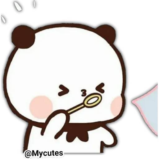 Набор стикеров 🐼Sugar and Brownie 2Secuencia для WhatsApp 13