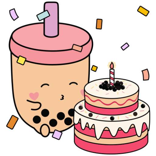 Набор стикеров The Bubble Tea Factory для WhatsApp 11