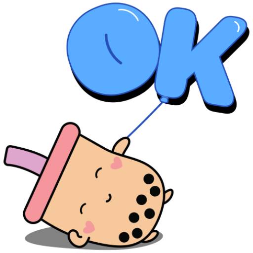 Набор стикеров The Bubble Tea Factory для WhatsApp 16