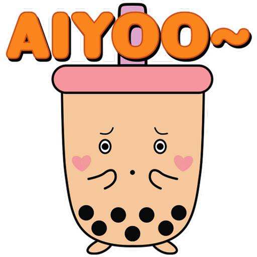 Набор стикеров The Bubble Tea Factory для WhatsApp 17