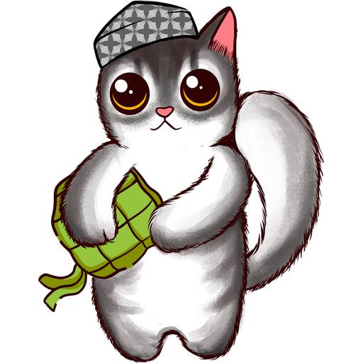 Набор стикеров The Lucipurrs для WhatsApp 1